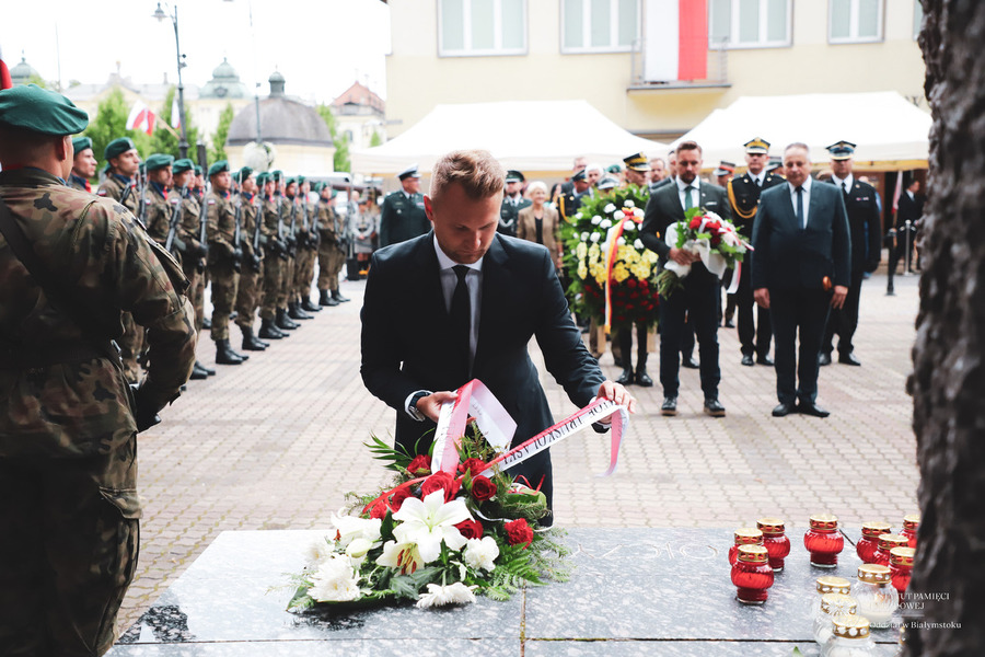 Miejskie obchody 79. rocznicy Powstania Warszawskiego - Białystok, 1 sierpnia 2022