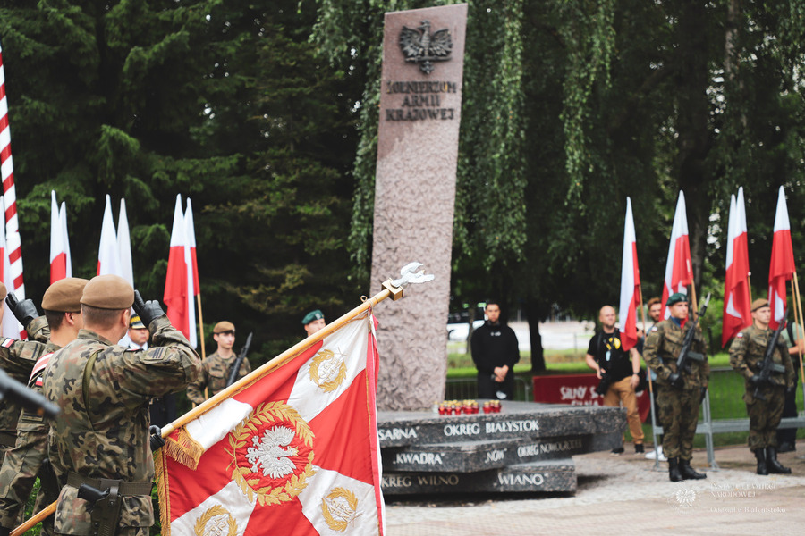 Miejskie obchody 79. rocznicy Powstania Warszawskiego - Białystok, 1 sierpnia 2022