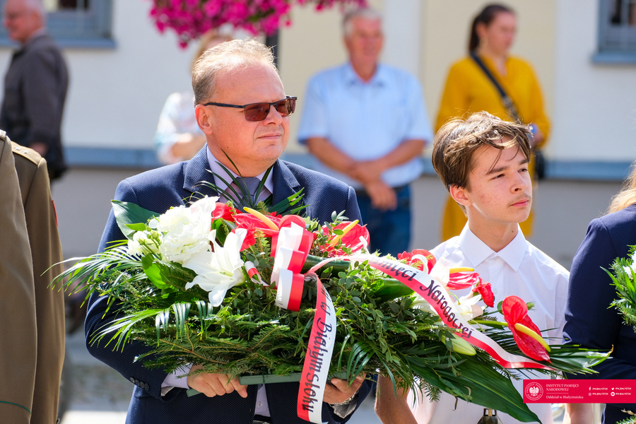 103. rocznica Bitwy Białostockiej – Białystok, 22 sierpnia 2023 r., fot. Paweł Bezubik