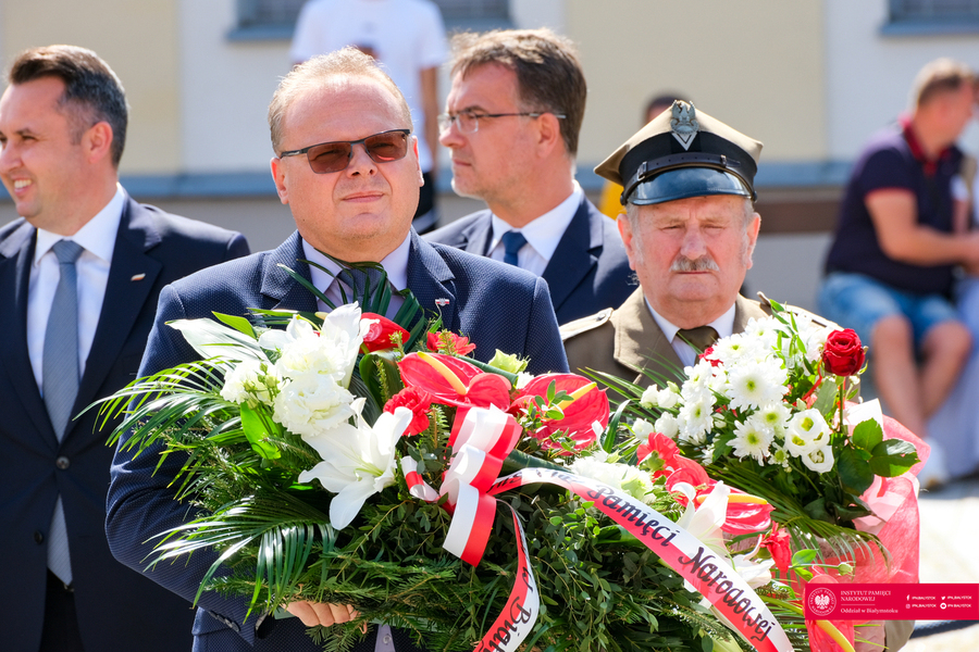 103. rocznica Bitwy Białostockiej – Białystok, 22 sierpnia 2023 r., fot. Paweł Bezubik