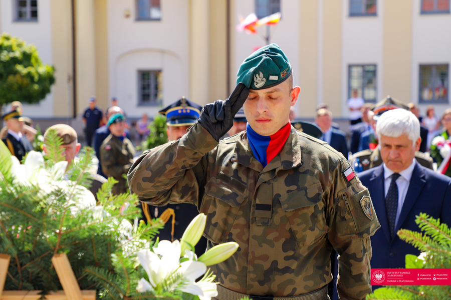 103. rocznica Bitwy Białostockiej – Białystok, 22 sierpnia 2023 r., fot. Paweł Bezubik