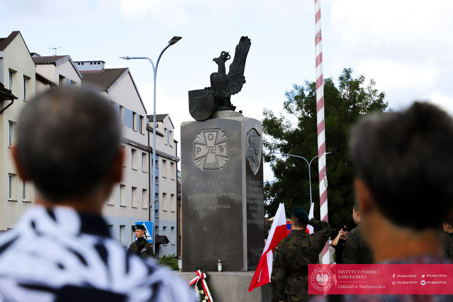 104. Rocznica Powstania Sejneńskiego - Sejny, 23 sierpnia 2023 r., fot. Paweł Bezubik