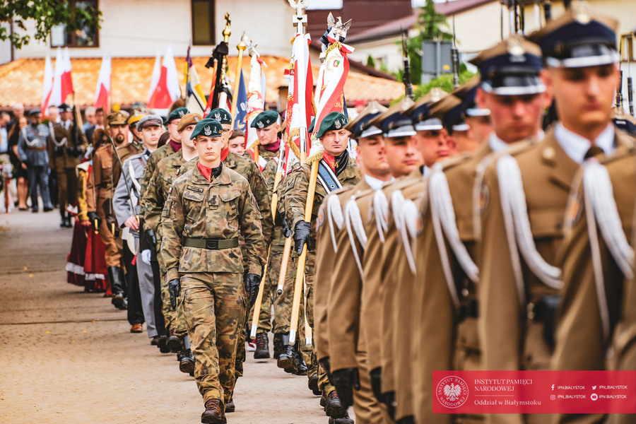 Uroczystości pogrzebowe generała Ludwika Kmicica-Skrzyńskiego - Białystok, 26.08.2023 r., fot. Urszula Gierasimiuk