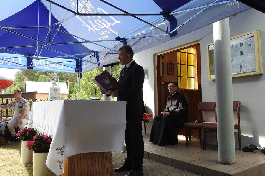 Uroczystości związane z 80. rocznicą pacyfikacji wsi Jasionowo pod Lipskiem - Jasionowo, 26.08.2023 r.