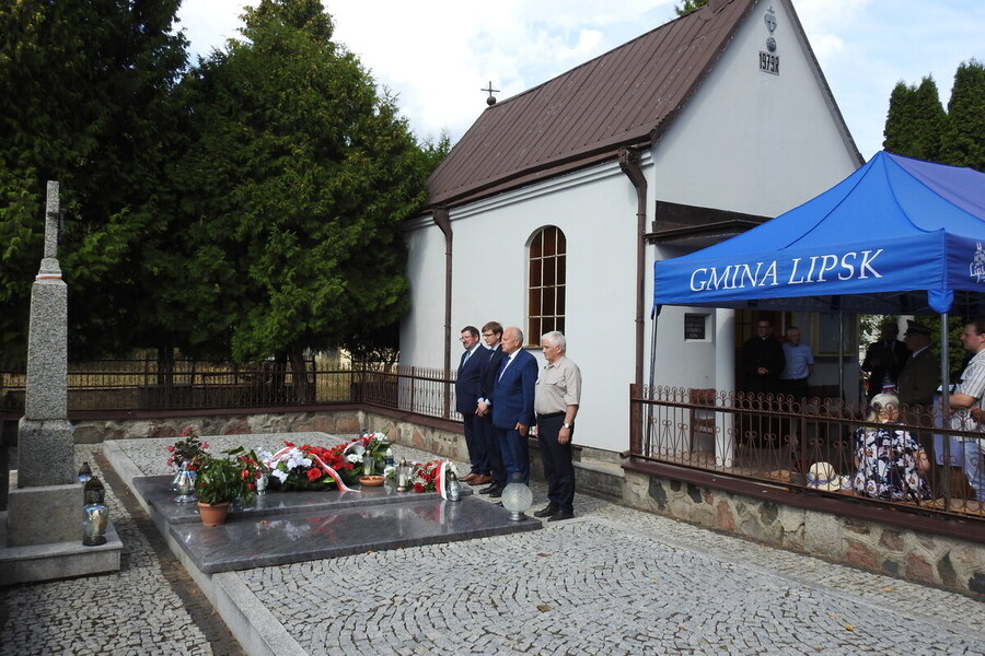 Uroczystości związane z 80. rocznicą pacyfikacji wsi Jasionowo pod Lipskiem - Jasionowo, 26.08.2023 r.
