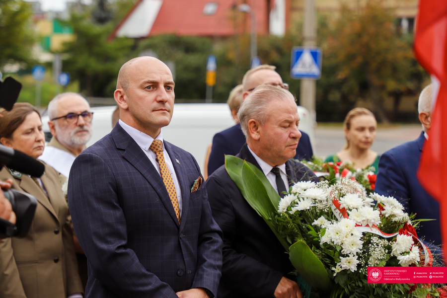 43. rocznica powstania Niezależnego Samorządnego Związku Zawodowego "Solidarność" - Białystok, 31 sierpnia 2023 r., fot. Paweł Bezubik