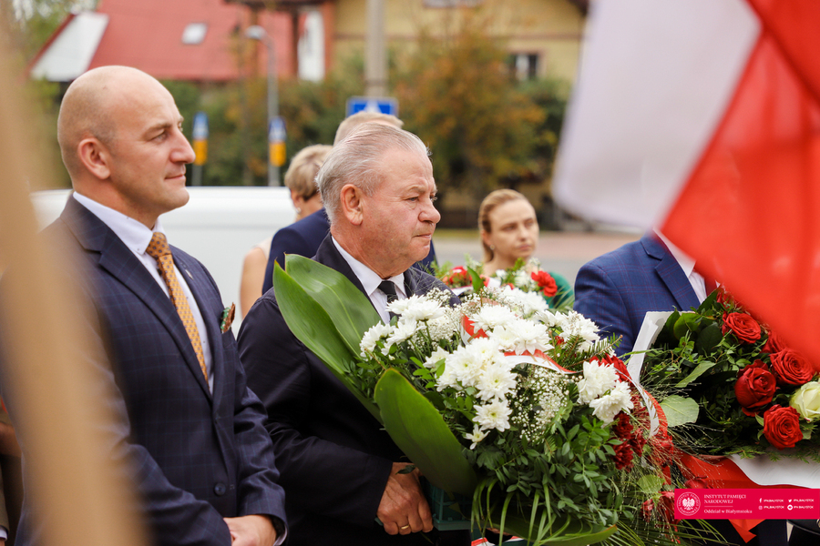43. rocznica powstania Niezależnego Samorządnego Związku Zawodowego "Solidarność" - Białystok, 31 sierpnia 2023 r., fot. Paweł Bezubik