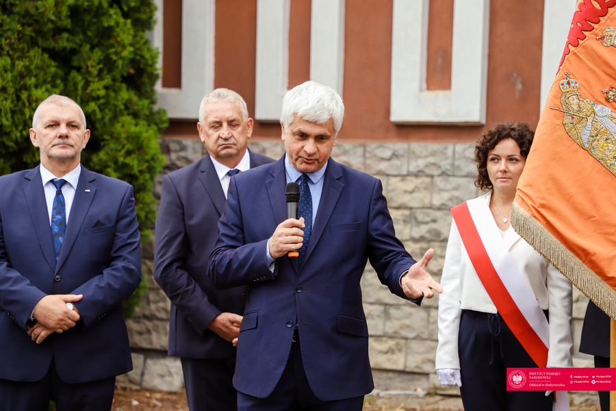 43. rocznica powstania Niezależnego Samorządnego Związku Zawodowego "Solidarność" - Białystok, 31 sierpnia 2023 r., fot. Paweł Bezubik