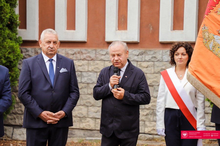 43. rocznica powstania Niezależnego Samorządnego Związku Zawodowego "Solidarność" - Białystok, 31 sierpnia 2023 r., fot. Paweł Bezubik