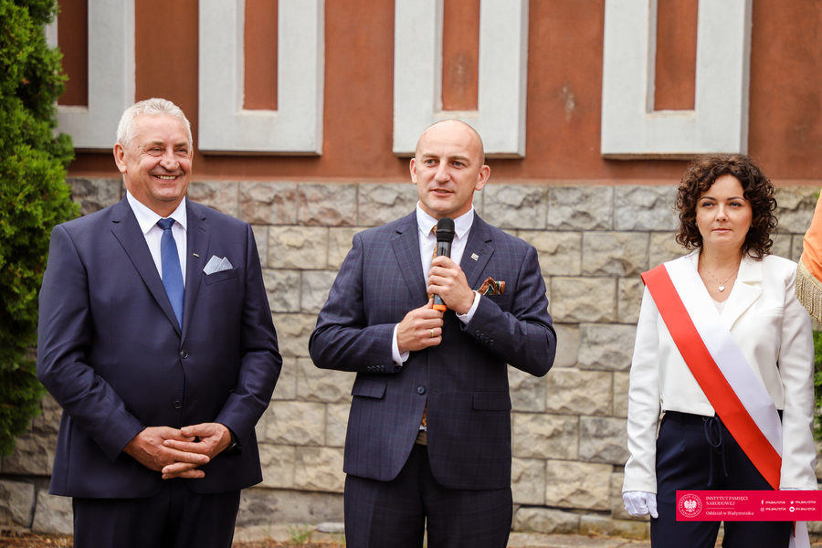 43. rocznica powstania Niezależnego Samorządnego Związku Zawodowego "Solidarność" - Białystok, 31 sierpnia 2023 r., fot. Paweł Bezubik