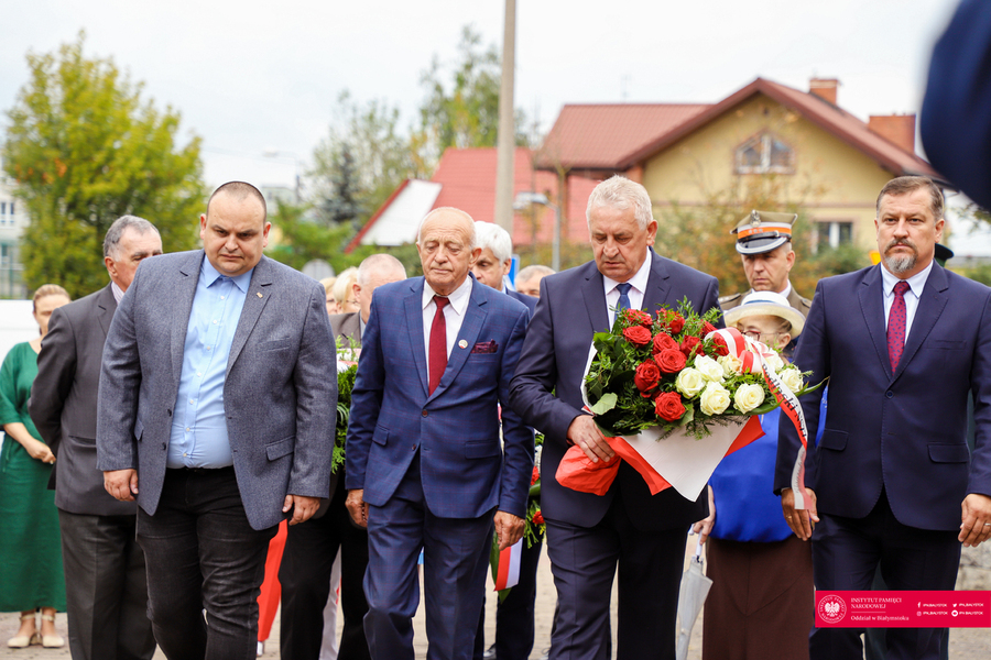43. rocznica powstania Niezależnego Samorządnego Związku Zawodowego "Solidarność" - Białystok, 31 sierpnia 2023 r., fot. Paweł Bezubik