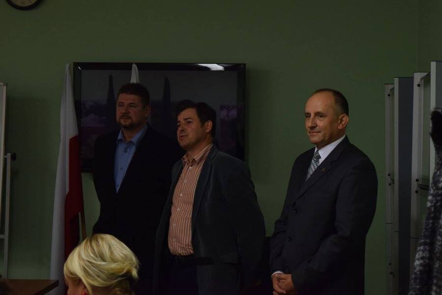 Wykład Sebastiana Nowakowskiego podczas otwarcia wystawy pt. „Wołyń 1943. Wołają z grobów których nie ma”