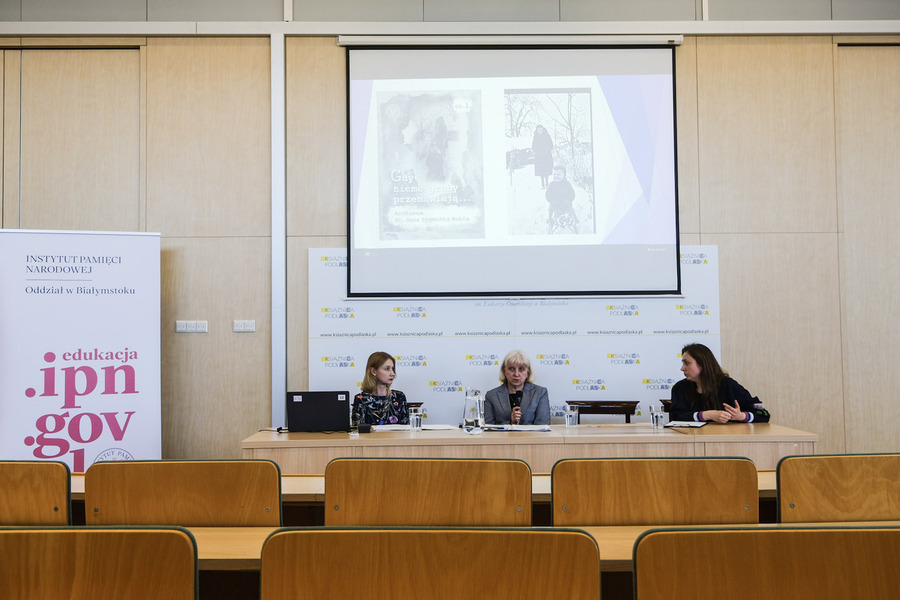 Zbrodnia katyńska w świetle archiwum dr Robla – nowe ustalenia – Przystanek Historia Białystok – Białystok, 23 kwietnia 2024, fot. Paula Prudziłowicz (IPN)