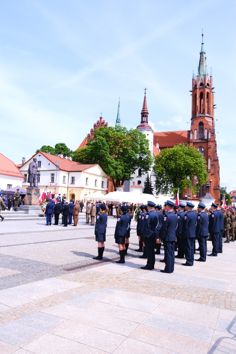 Obchody 233. rocznicy uchwalenia Konstytucji 3 Maja – Białystok 3 maja 2024, fot. Paula Prudziłowicz (IPN)