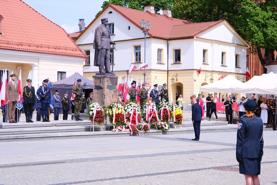 Obchody 233. rocznicy uchwalenia Konstytucji 3 Maja – Białystok 3 maja 2024, fot. Paula Prudziłowicz (IPN)