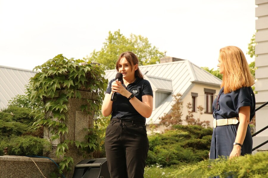 Piknik patriotyczny w Drozdowie – "Majówka u Lutosławskich", zorganizowany przez Muzeum Przyrody – Dwór Lutosławskich, 5 kwietnia 2024, fot. Bartosz Gawrylczyk (IPN)