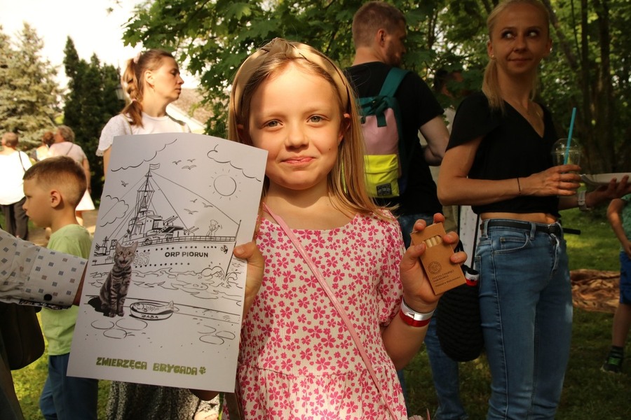 Piknik patriotyczny w Drozdowie – "Majówka u Lutosławskich", zorganizowany przez Muzeum Przyrody – Dwór Lutosławskich, 5 kwietnia 2024, fot. Bartosz Gawrylczyk (IPN)