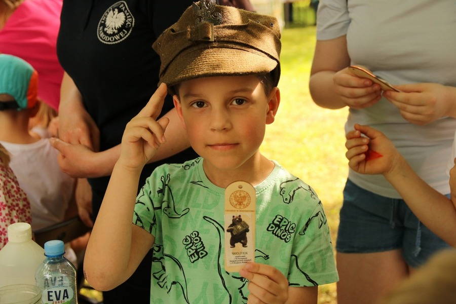 Piknik patriotyczny w Drozdowie – "Majówka u Lutosławskich", zorganizowany przez Muzeum Przyrody – Dwór Lutosławskich, 5 kwietnia 2024, fot. Bartosz Gawrylczyk (IPN)