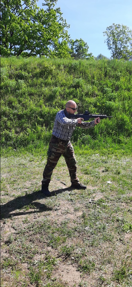 Szkolenie z przysposobienia obronnego pracowników Oddziału Instytutu Pamięci Narodowej w Białymstoku zorganizowane przez Wojska Obrony Terytorialnej – 9 maja 2024, fot. Paula Prudziłowicz (IPN)