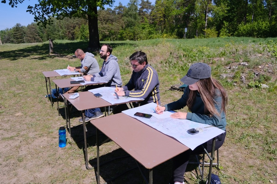 Szkolenie z przysposobienia obronnego pracowników Oddziału Instytutu Pamięci Narodowej w Białymstoku zorganizowane przez Wojska Obrony Terytorialnej – 9 maja 2024, fot. Paula Prudziłowicz (IPN)