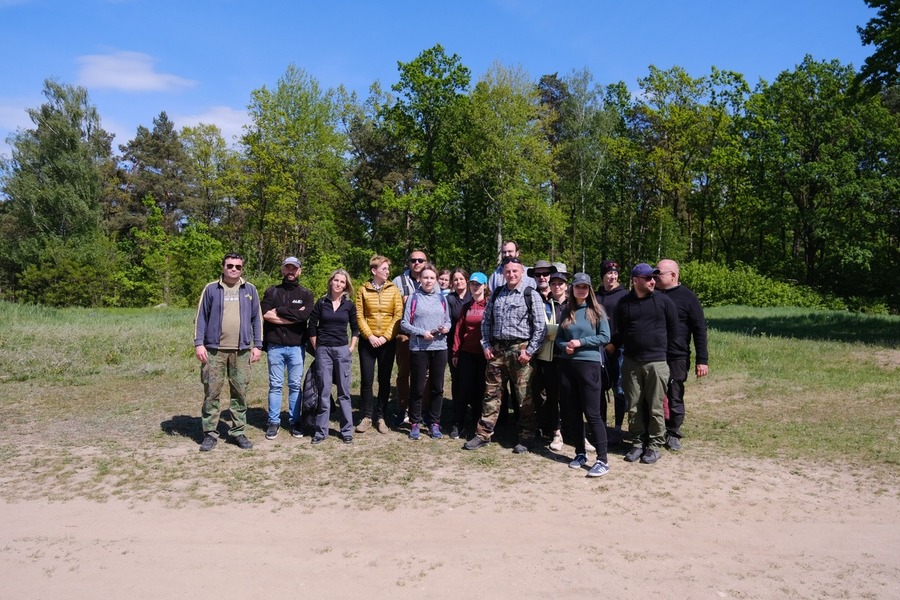 Szkolenie z przysposobienia obronnego pracowników Oddziału Instytutu Pamięci Narodowej w Białymstoku zorganizowane przez Wojska Obrony Terytorialnej – 9 maja 2024, fot. Paula Prudziłowicz (IPN)